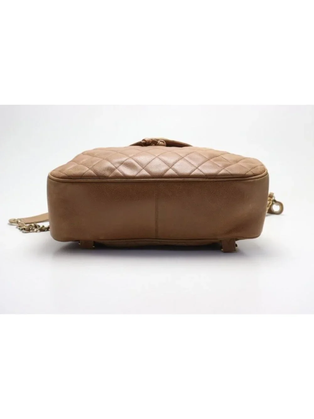 Chanel Quilted Caviar Leather Backpack